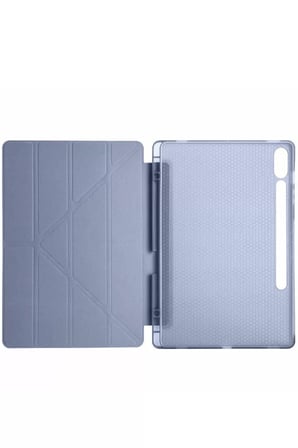 Newface Samsung Galaxy X510 Tab S9 FE 11 Kılıf Kalemlikli Mars Tablet Kılıfı - Lavender