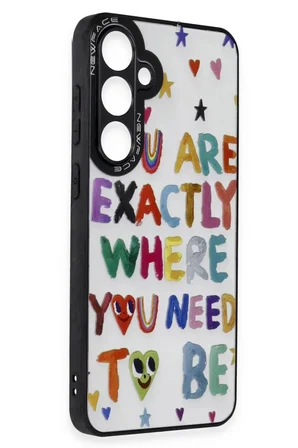 Newface Samsung Galaxy A05S Kılıf Mirror Desenli Kapak - Mirror - 10