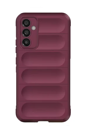 Newface Samsung Galaxy A15 4G Kılıf Optimum Silikon - Bordo