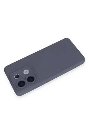 Newface Xiaomi Redmi Note 13 Pro 5G Kılıf Nano içi Kadife Silikon - Gri