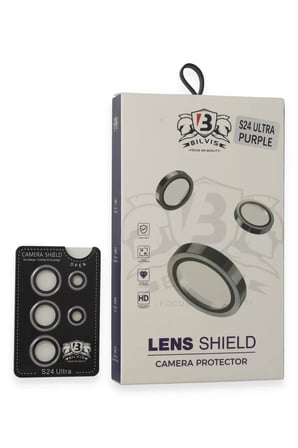 Newface Samsung Galaxy S24 Ultra Bilvis Titan Kamera Lens - Derin Mor