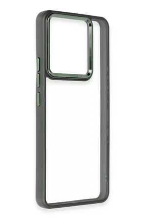 Newface Xiaomi Redmi Note 13 Pro 4G Kılıf Power Silikon - Koyu Yeşil