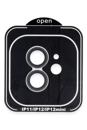 Joko Apple iPhone 11 PVD Metal Kamera Lens - Siyah