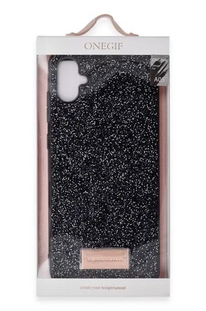 Onegif Samsung Galaxy A05 Bright Simli Kapak - Gold