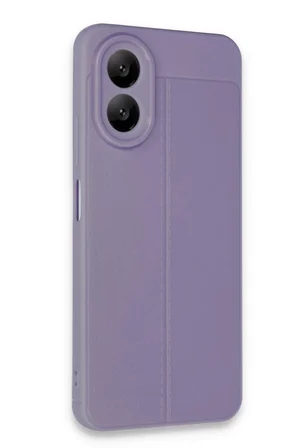 Newface Oppo A38 Kılıf Auto Focus Kapak - Lila