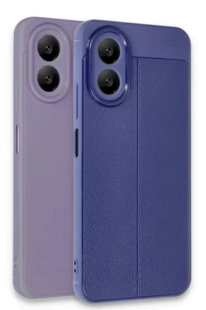 Newface Oppo A38 Kılıf Auto Focus Kapak - Lila