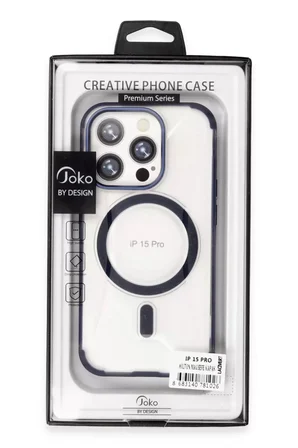 Joko Apple iPhone 15 Pro Max Hilton Magsafe Kapak - Titan Gri