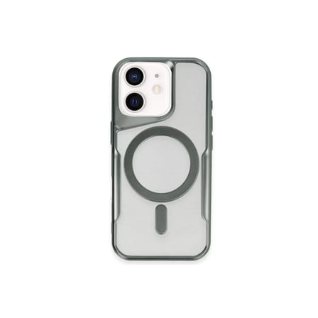Newface Apple iPhone 11 Kılıf Boyi Magsafe Silikon Kapak - Yeşil
