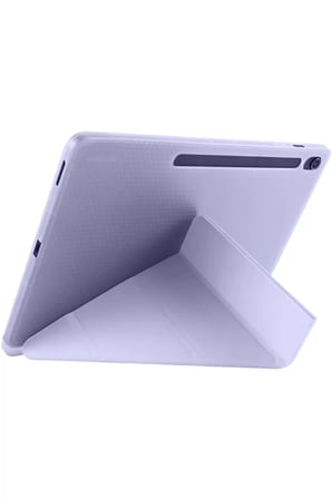 Newface Apple iPad Pro 11 (2024) Kılıf Kalemlikli Hugo Tablet Kılıfı - Lila