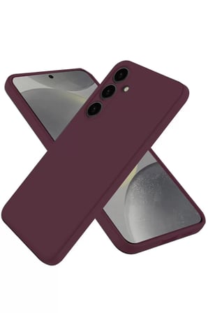 Newface Samsung Galaxy A26 Kılıf First Silikon - Mürdüm