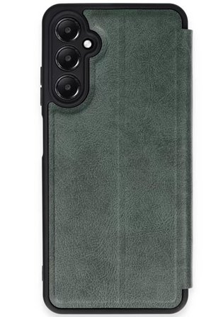 Newface Samsung Galaxy A26 Kılıf Flip Cover - Koyu Yeşil