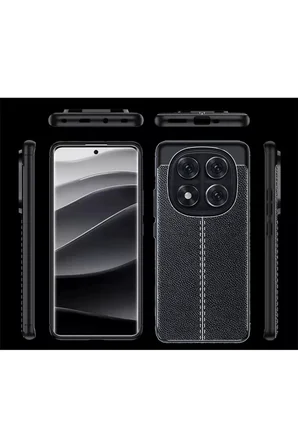 Newface Xiaomi Redmi Note 14 Pro 4G Kılıf Auto Focus Kapak - Koyu Yeşil