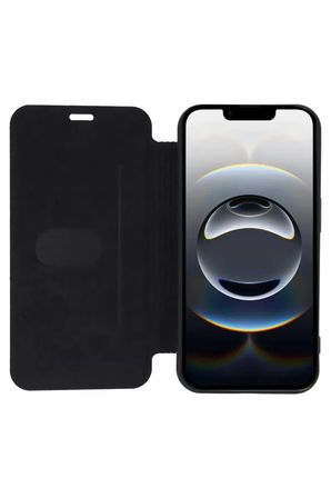 Newface Apple iPhone 16E Kılıf Flip Cover - Kırmızı