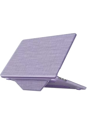 Newface Apple Macbook Air 15 2023 Macbook Kumaş Kapak - Mor