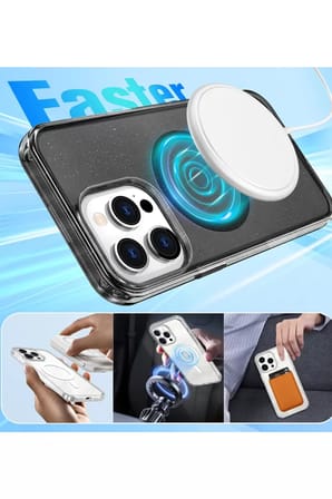 Joko Apple iPhone 16 Pro Max Star Magsafe Kapak - Şeffaf