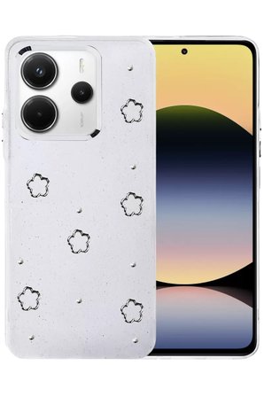 Newface Xiaomi Redmi Note 14 4G Fiyonk Desenli Kapak - Desen 2