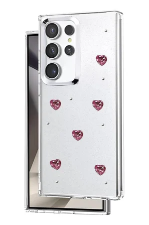 Newface Samsung Galaxy S24 Ultra Fiyonk Desenli Kapak - Desen 3