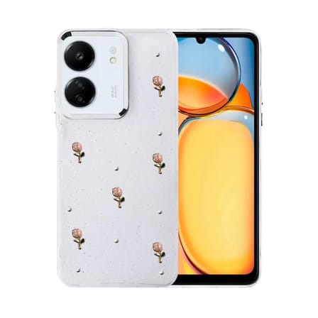 Newface Xiaomi Redmi 13C Fiyonk Desenli Kapak - Desen 6
