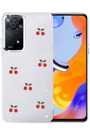 Newface Xiaomi Redmi Note 11 Pro Fiyonk Desenli Kapak - Desen 9