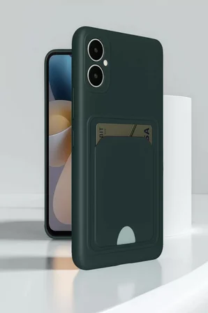 Newface Samsung Galaxy A05 Kelvin Kartvizitli Silikon - Bordo