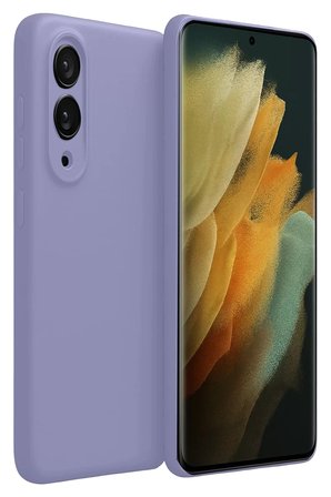 Newface Samsung Galaxy S25 Edge First Silikon - Lila