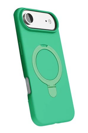 Newface Apple iPhone 17 Air Regal Magsafe Standlı Kapak - Yeşil