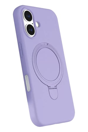 Newface Apple iPhone 17 Regal Magsafe Standlı Kapak - Lila