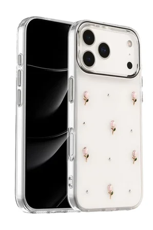 Newface Apple iPhone 17 Pro Fiyonk Desenli Kapak - Desen 6