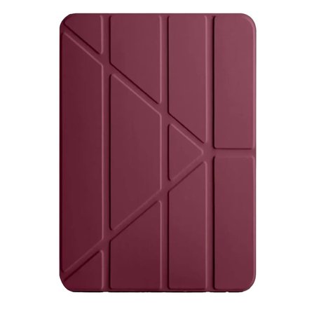 Newface Huawei MatePad Pro 12.2 2025 Kalemlikli Mars Tablet Kılıfı - Mürdüm
