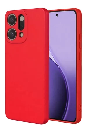 Newface Oppo Reno 14 First Silikon - Kırmızı