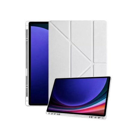 Newface Samsung Galaxy X930 Tab S11 Ultra 14.6 Kalemlikli Mars Tablet Kılıfı - Gri