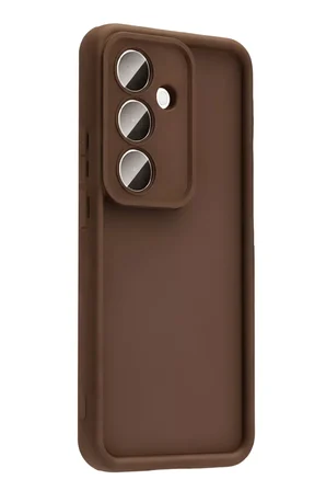 Newface Samsung Galaxy A37 5G Viera Silikon - Kahverengi