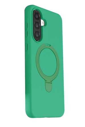 Newface Samsung Galaxy A37 5G Regal Magsafe Standlı Kapak - Yeşil