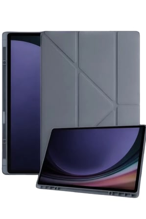 Newface Samsung Galaxy X730 Tab S11 Kalemlikli Mars Tablet Kılıfı - Koyu Gri