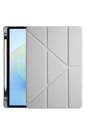 Newface Xiaomi Redmi Pad 2 Kalemlikli Mars Tablet Kılıfı - Gri