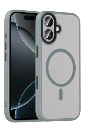 Joko Apple iPhone 16 Megane Magsafe Kapak - Titan Gri