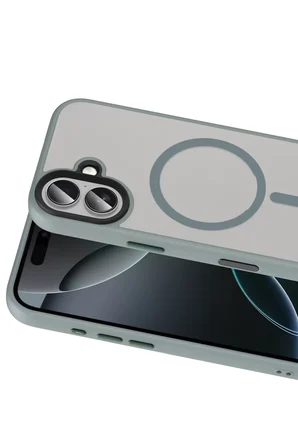 Joko Apple iPhone 16 Megane Magsafe Kapak - Titan Gri