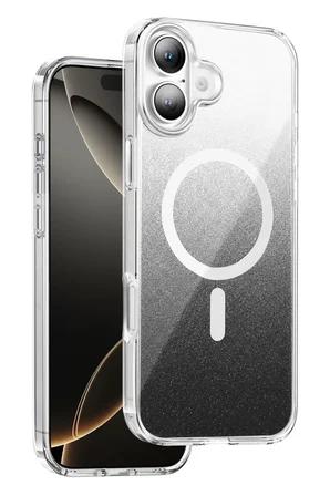 Onegif Apple iPhone 17 Sora Simli Magsafe Kapak - Siyah