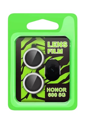 Newface Huawei Honor 600 Raze Metal Kamera Lens - Gümüş