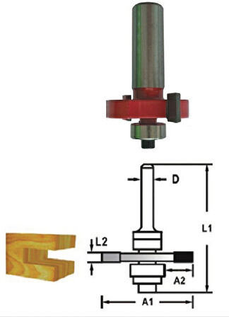 Topshop TH14446 3.5mm Lamba Freze Bıçağı 5’li