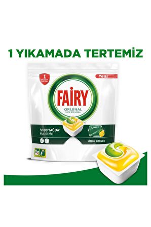 Fairy Hepsi Bir Arada 280 Yıkama Bulaşık Makinesi Deterjanı Kapsülü