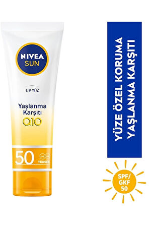 Sun Uv Yaşlanma & Leke Karşıtı Güneş Kremi 50gkf 50 Ml
