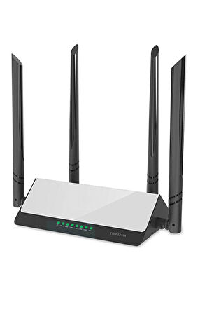 Smart (App Control) 300 Mbps Repeater+Access Point+Bridge Kablosuz Router 4 Antenli