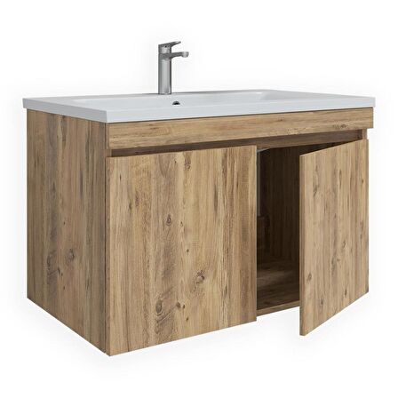 Teta Home Tokyo 80 cm Mdf Banyo Lavabolu Alt Dolap