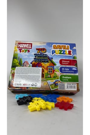 Sayılı Puzzle Blok Seti