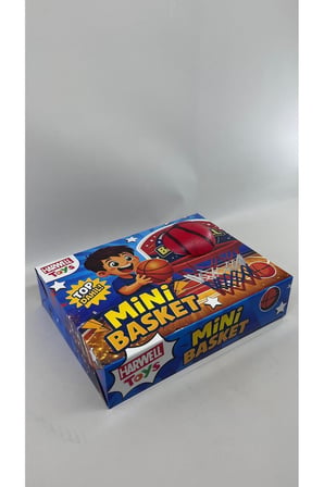 Mini Basketbol Oyunu Ve Sayılı Puzzle Blok Seti (2'li Gelişim Paketi)