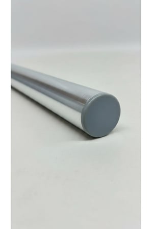 40 cm Alüminyum Oklava Hamur Açma Oklavası Metal Oklava Börek Baklava Yufka ve Mantı Hamuru Açma Çubuğu