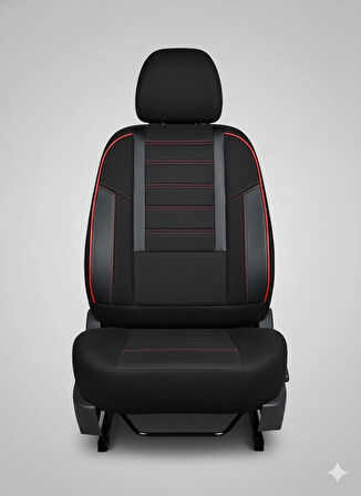 Favori Serisi Peugeot Partner İle Uyumlu Tam Set Oto Koltuk Kılıfı Arka koltuk 2+1