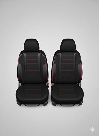 Favori Serisi Wolksvagen Caddy İle Uyumlu Tam Set Oto Koltuk Kılıfı Arka koltuk 2+1