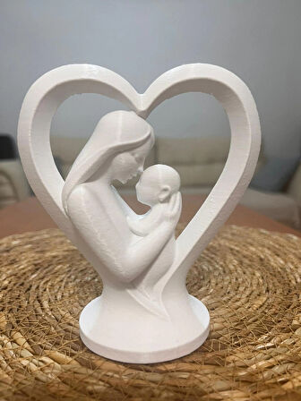 ANNE BEBK DEKORATİF SALON/OTURMA ODASI BOYANABİLİR BİBLO